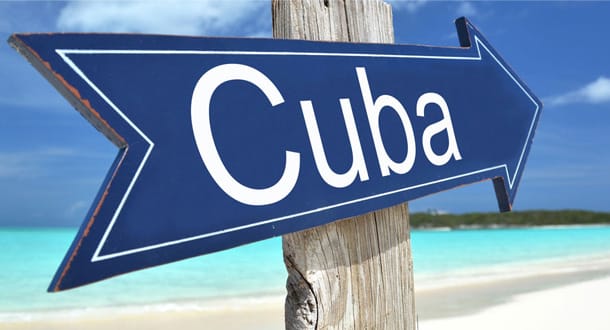 Welcome to Cuba sign